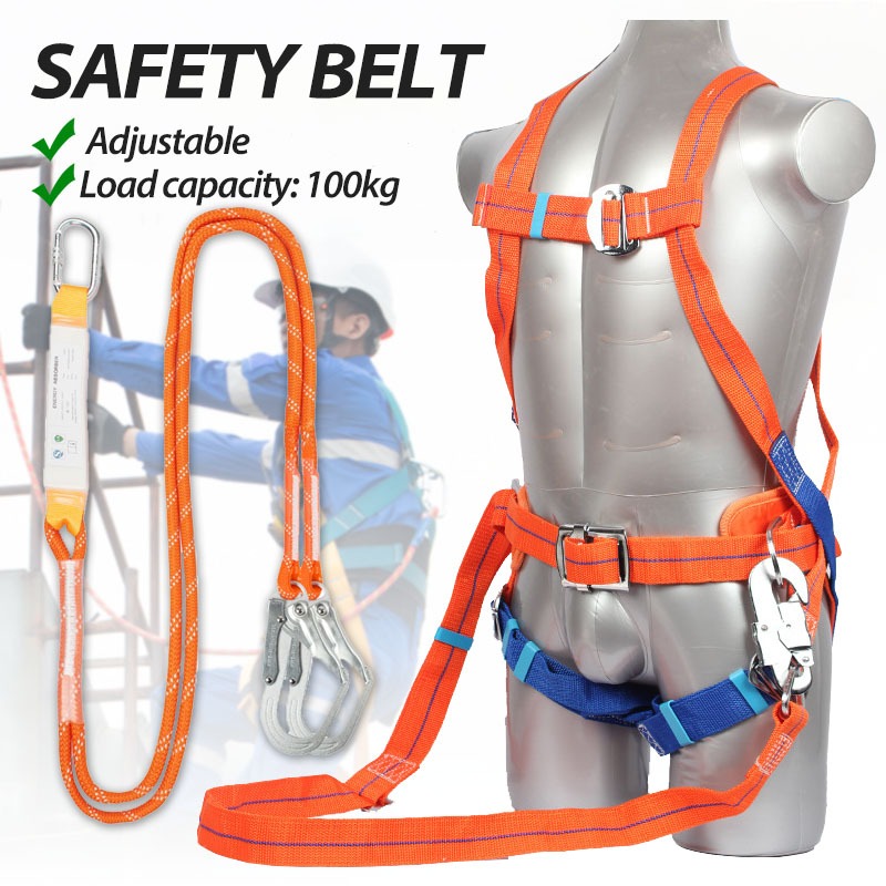 【SHIP FROM SG】1.8M Full Body Rock Safety Harness Electrical ...
