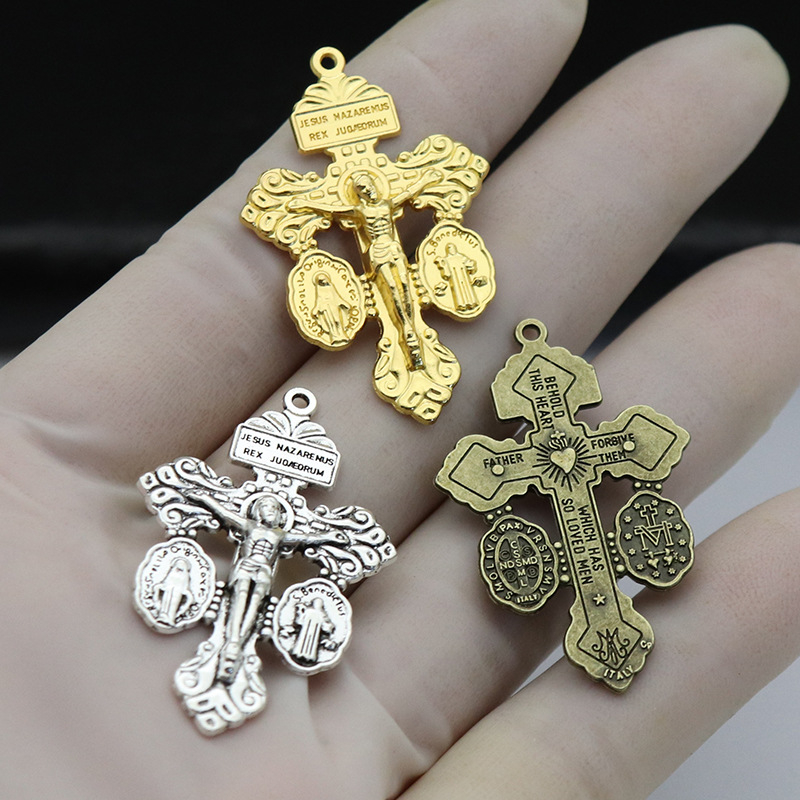 5 PCS Alloy Catholic Crucifixes Multipurpose Catholic Things Meaningful ...