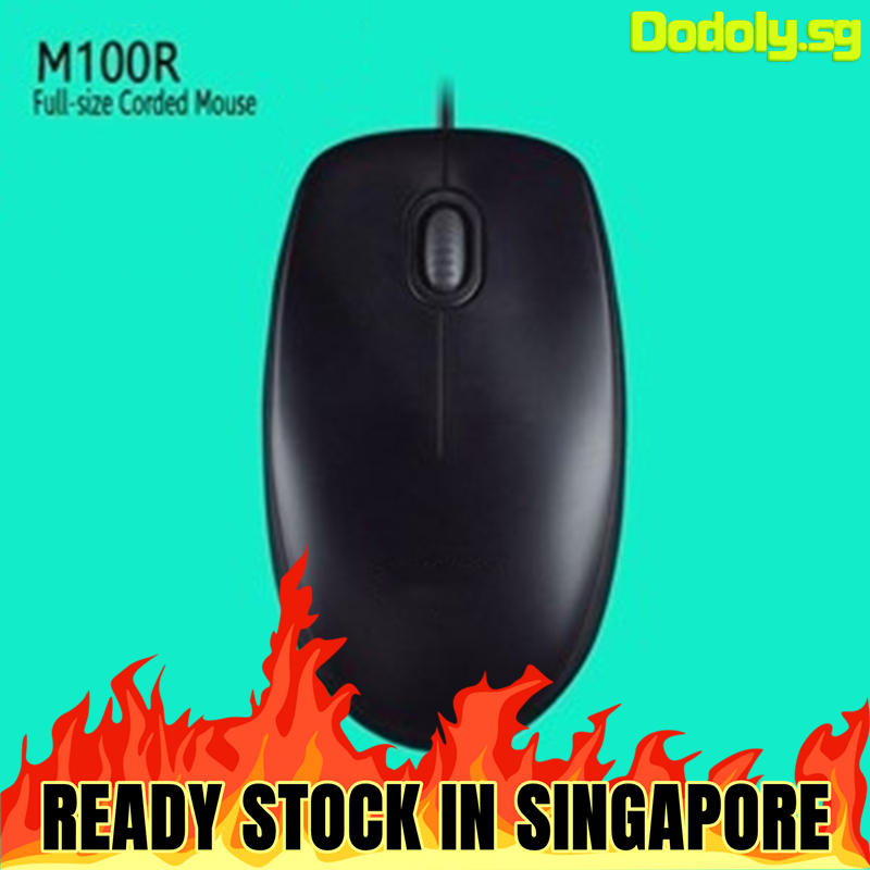 M100R USB Wired Mouse 1000DPI Optical Portable Mouse for PC/Laptop Home ...