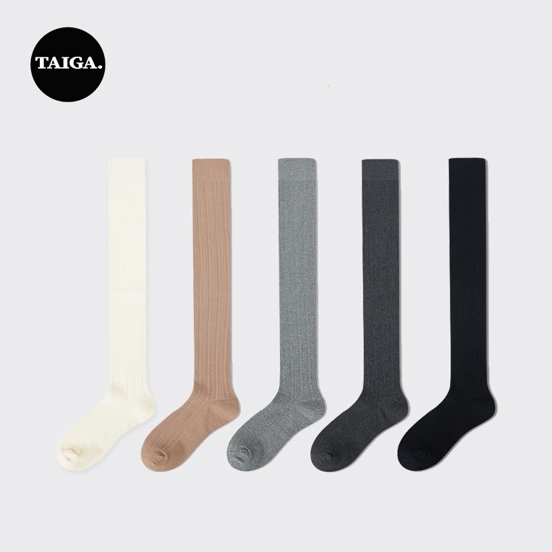 Over Knee Socks Pleneal Thigh High Socks - 1-2 Pairs Women's Dark Colors Leg Warmers Knee High Socks Womens