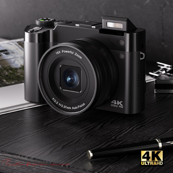 4K digital camera, 64MP front and rear camera autofocus and ...