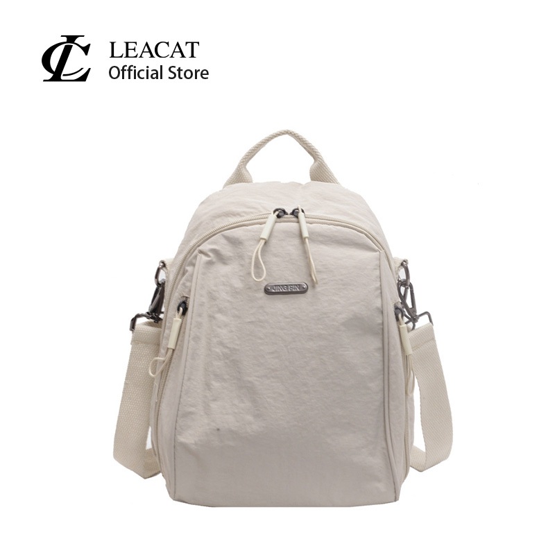 Leacat Large capacity commuting travel backpack single shoulder handbag ...