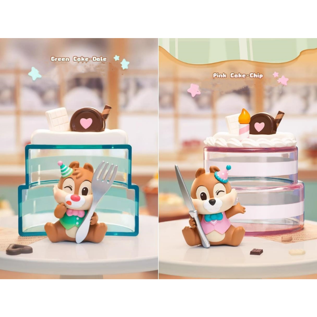 Disney TOPTOY Chip 'N' Dale Dessert Adventure Series Blind Box Toy