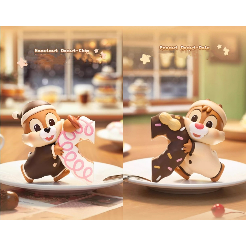 Disney TOPTOY Chip 'N' Dale Dessert Adventure Series Blind Box Toy