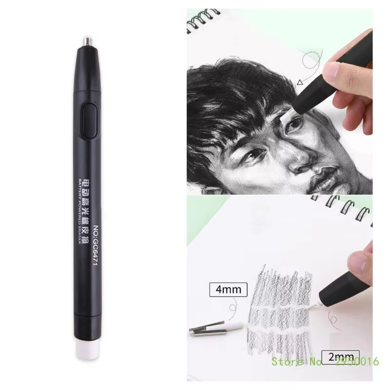Electric Eraser Pen Set with 20 Eraser Refills USB Rechargeable ...
