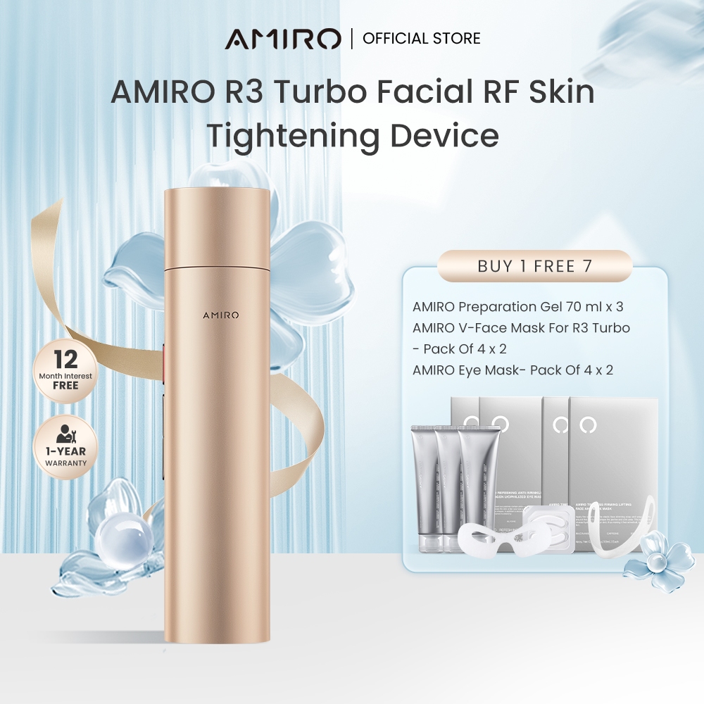 AMIRO R3 Turbo Facial RF Skin Tightening Device Microcurrent