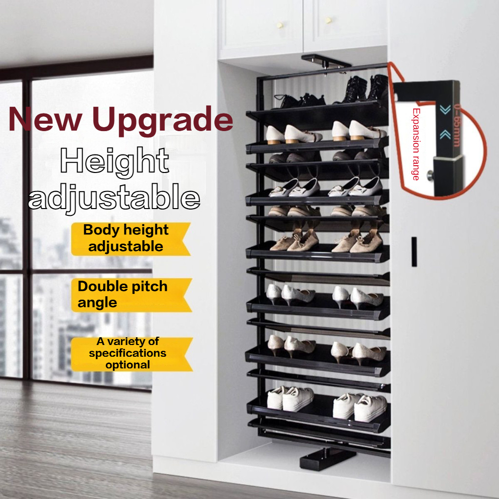 Rotating Shoe Rack360Household Multi-Layer Custom Storage Hardware ...