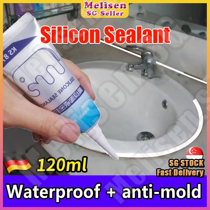 🚅𝙎𝙂 𝙨𝙩𝙤𝙘𝙠💨 Silicone sealant white clear Anti mildew waterproof sealant ...