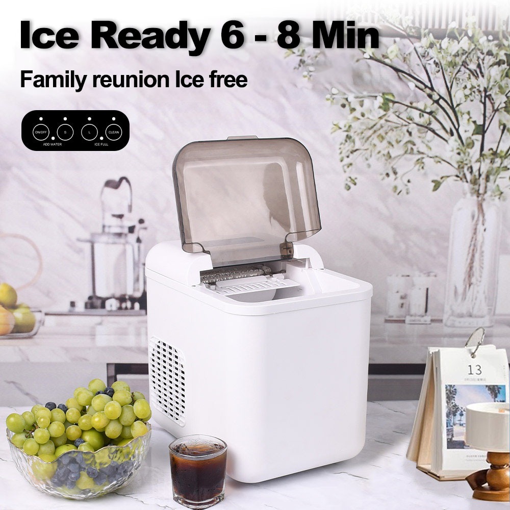 【1-2 Day Delivery】 Ice Maker Automatic Self Clean Function Household ...
