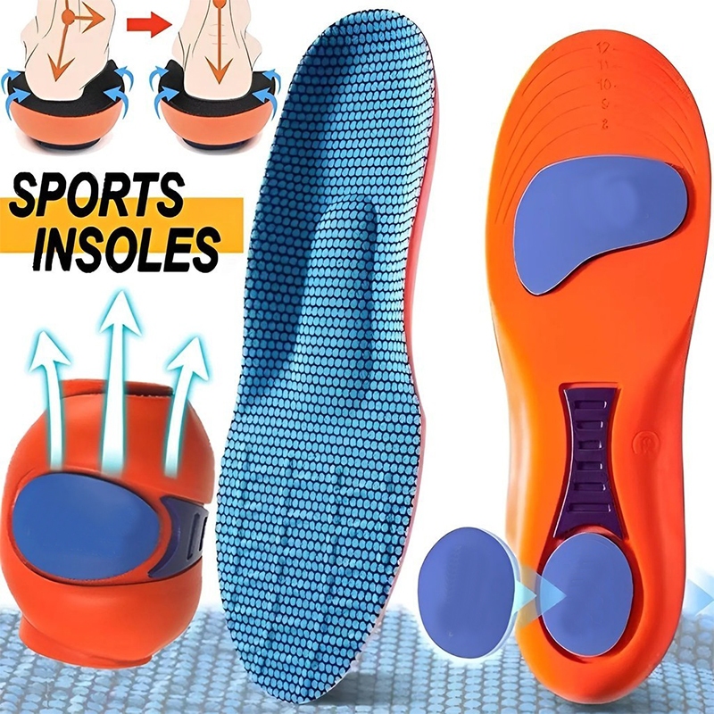 Technology Shock Absorption Breathable Running Insoles/Orthopedic ...
