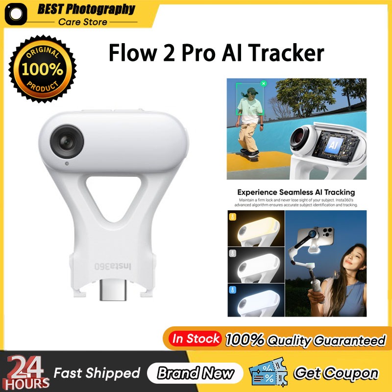 【STOCK】Original Insta360 Flow 2 Pro AI Tracker Visual Recognition For ...