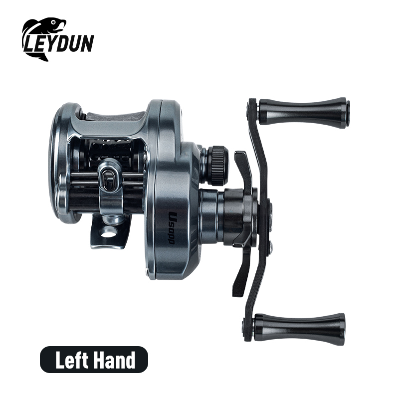 LEYDUN USOPP Fishing Reels 7.6:1 125g Carbon Micro Drag 4.5KG