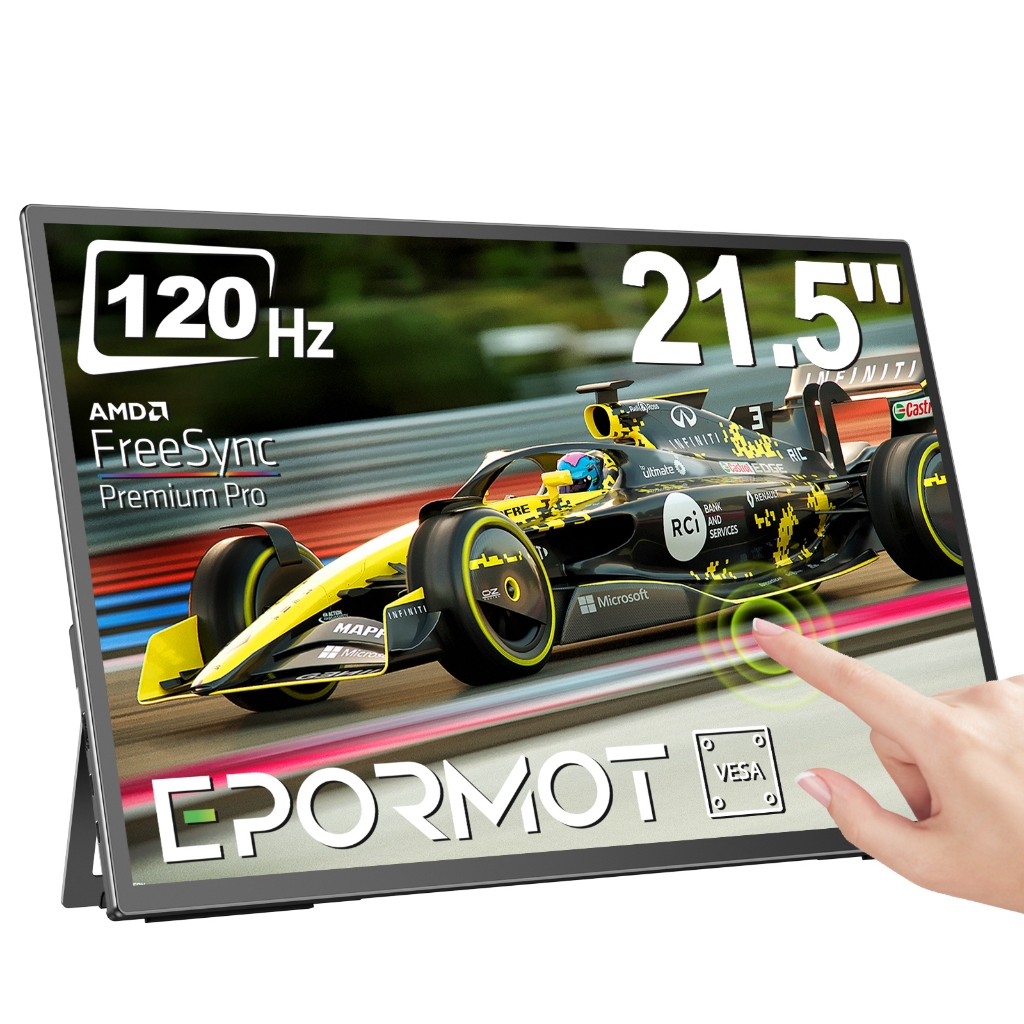 UPERFECT Portable Monitor UMax 21.5 Inch Touch Computer Monitor 120Hz ...