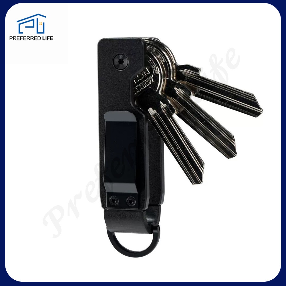 Key Organizer Compact Key Holder for Keychain Metal Minimalist Pocket ...
