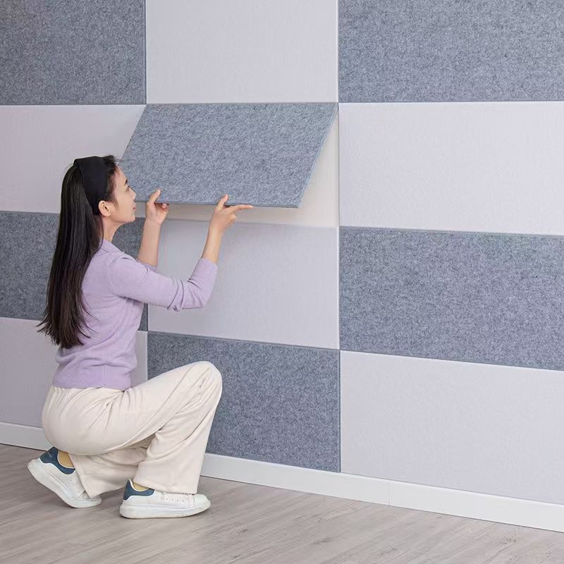 Self-Adhesive Soundproof Acoustic Foam 30*40cm Sponge Square Block ...