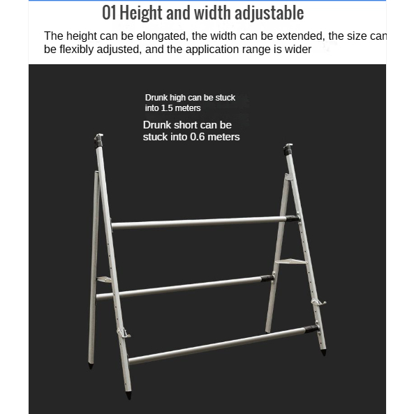 Large Advertising Display Stand Exhibition Board Rack Display Stand ...