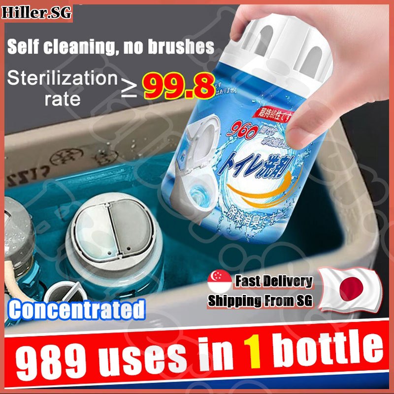 🔥SG stock🔥 Automatic toilet bowl cleaner / Toilet blue flush cleaner ...