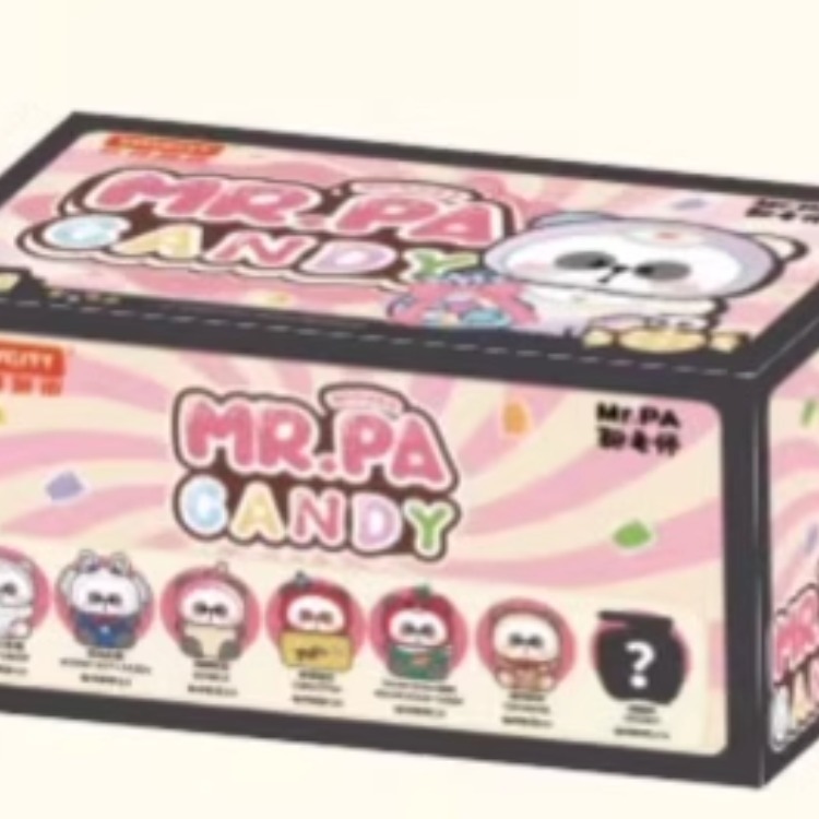 TOY CITY Official Mr.PA Candy Plush Series Cute Doll Blind Box