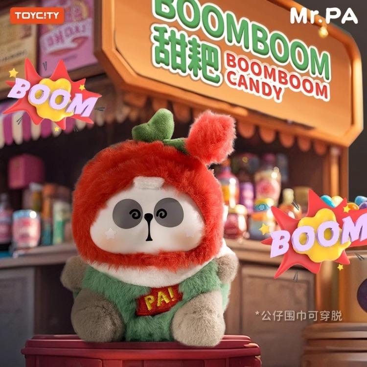 TOY CITY Official Mr.PA Candy Plush Series Cute Doll Blind Box
