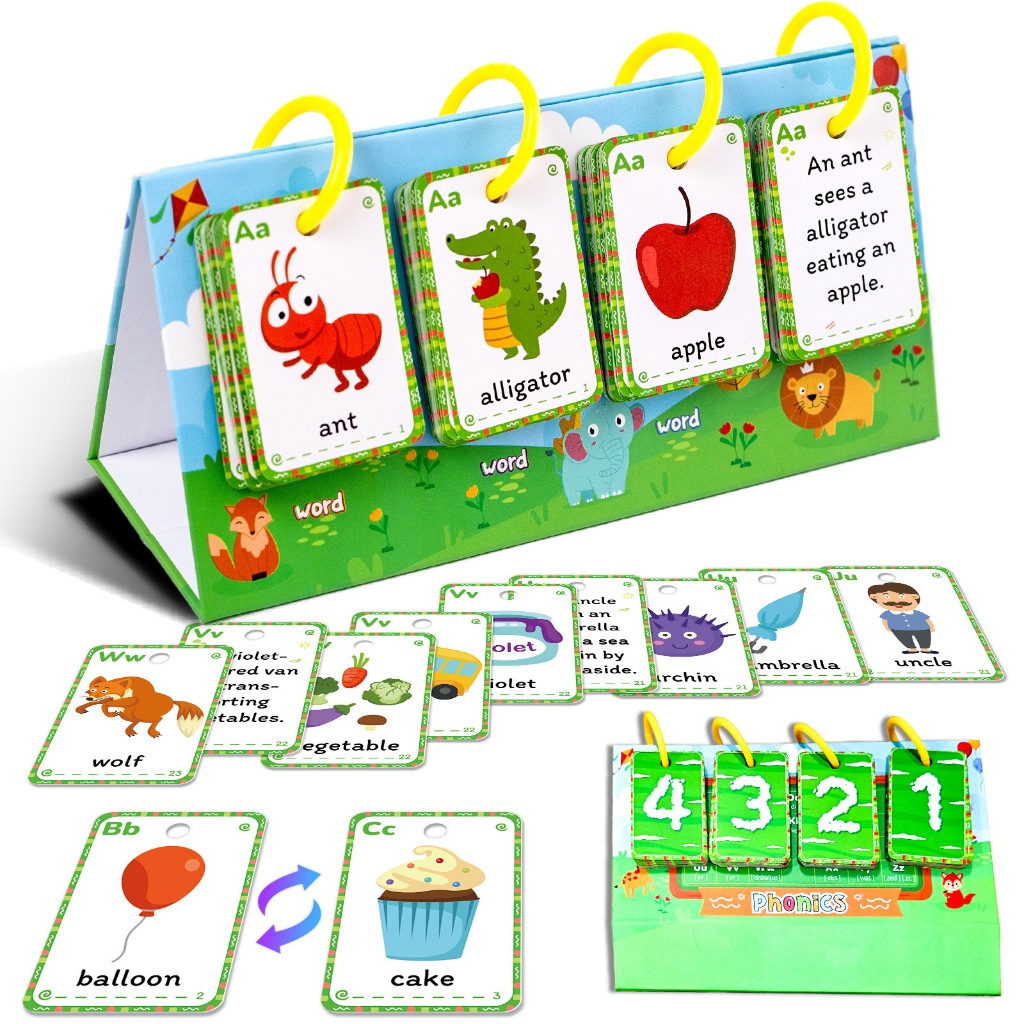 Sentence Building Cards for Kids 104 pcs Cards Phrase Training Flip ...