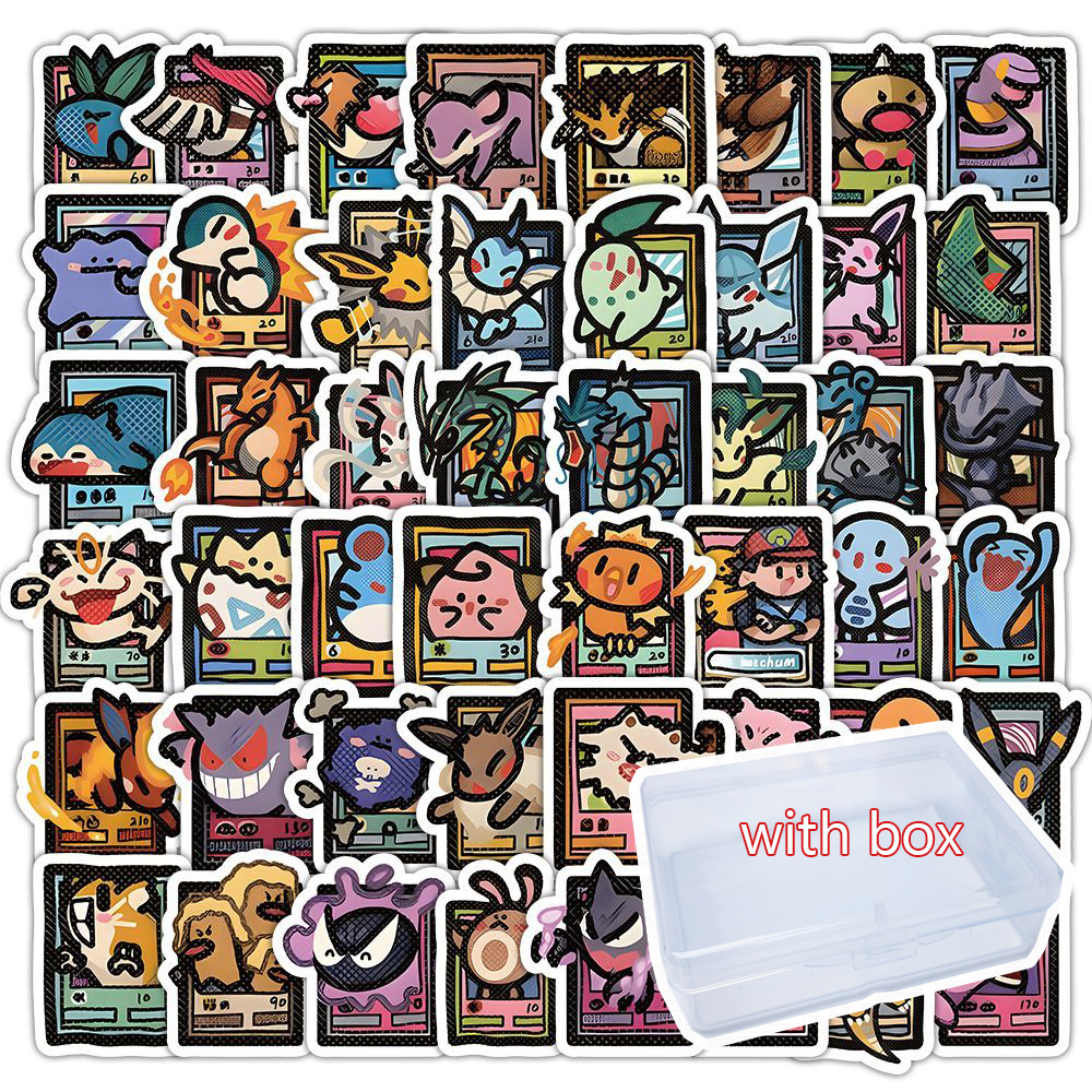 103Pcs pokémon Charizard Pikachu Waterproof stickers DIY Cup Notebook ...