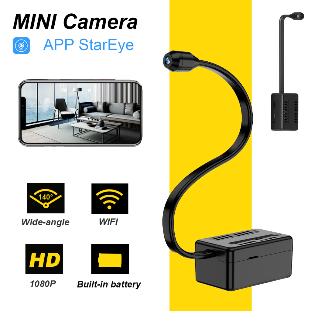 【clearance sale】HD WIFI Mini Security camera 4G SIM Battery CCTV Indoor ...