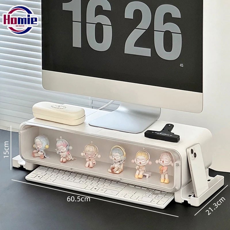 SG Monitor Stand Riser Toy Popmart Display Box Office Laptop Elevated ...
