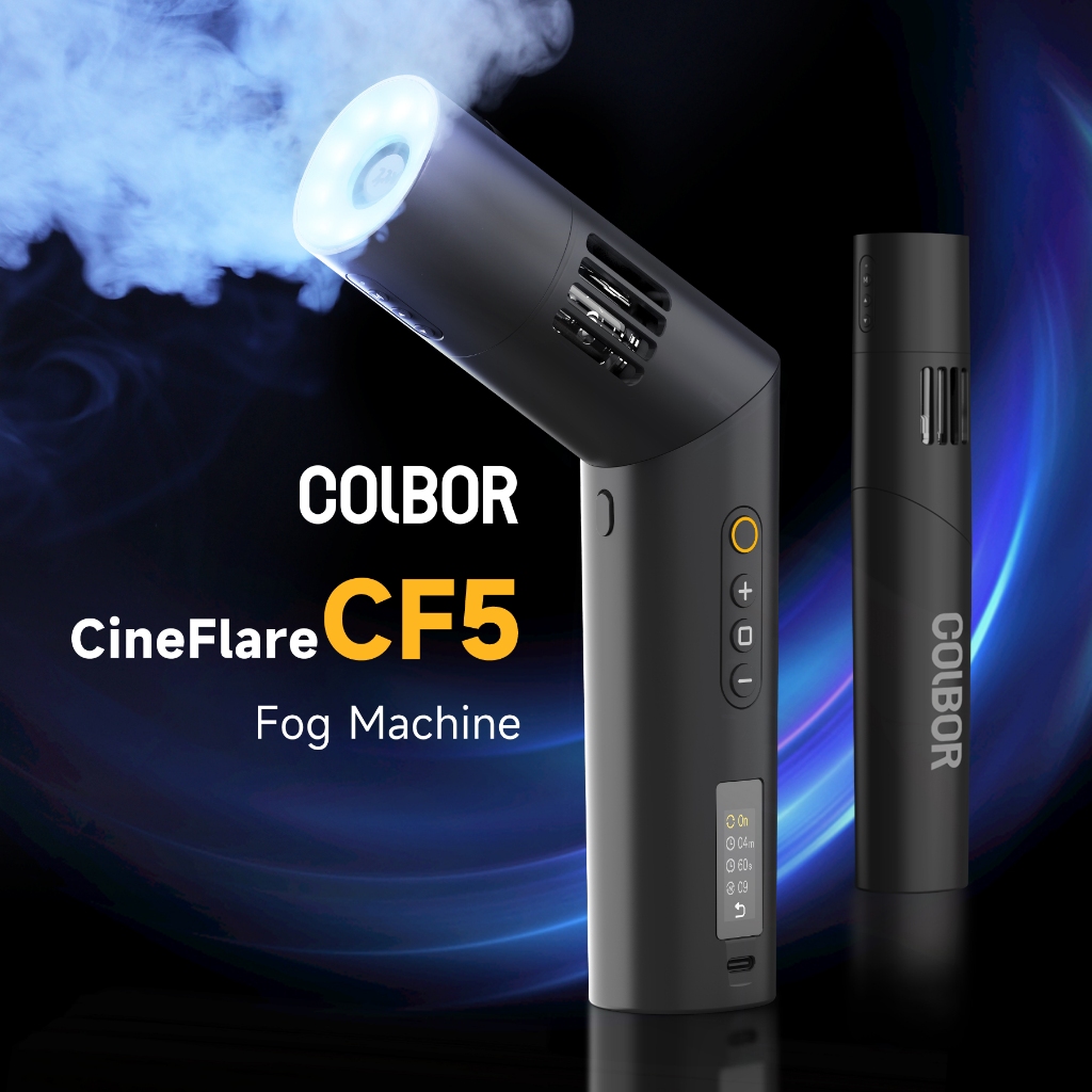 Colbor 40W Portable Smoke Machine Foldable Handheld Fog Machine ...