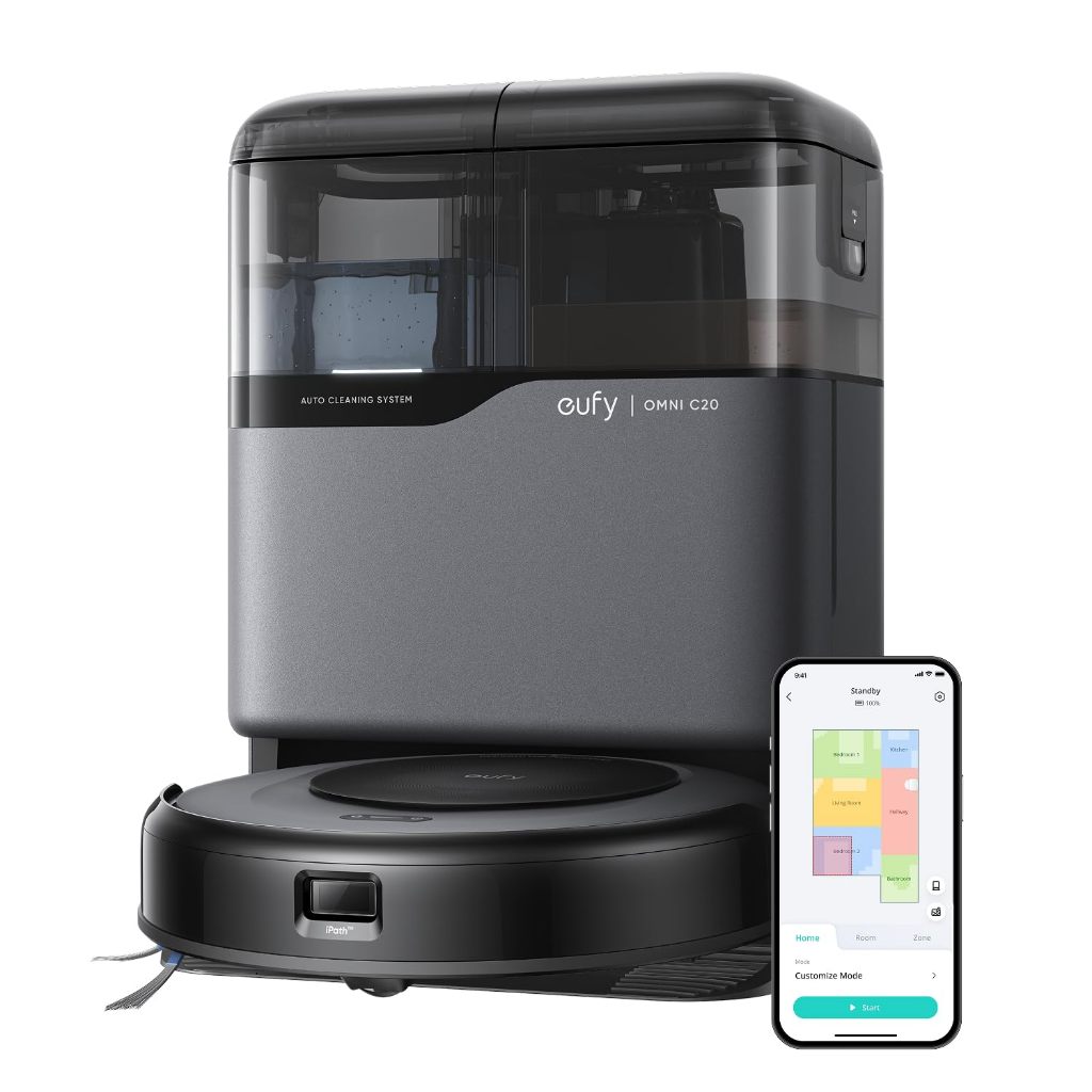 【ジャンク品】Anker Eufy Robot Vacuum Omni C20 Best Seller] Anker eufy Robot Vacuum Omni C20, All-in-One Station