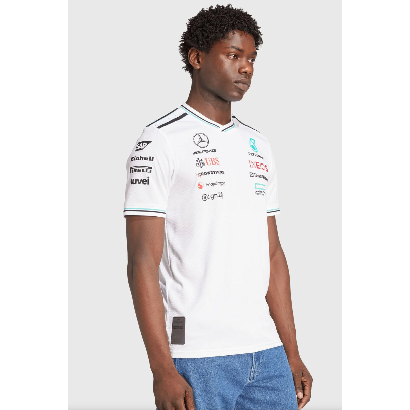 Mercedes AMG Petronas F1 2026 2027 Team Driver T-Shirt - Black