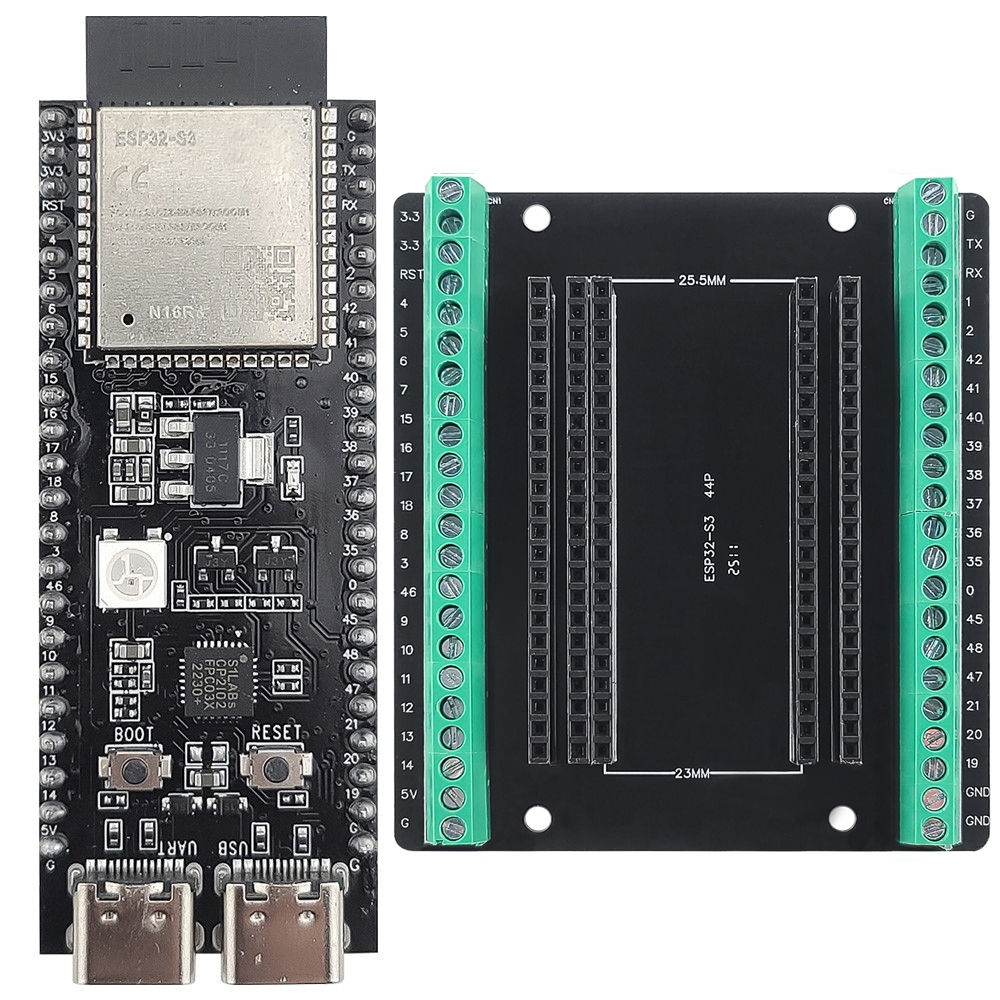 ESP32 S3 Development Boards with Expansion Adapter Kit 2.4G Wifi BT ...
