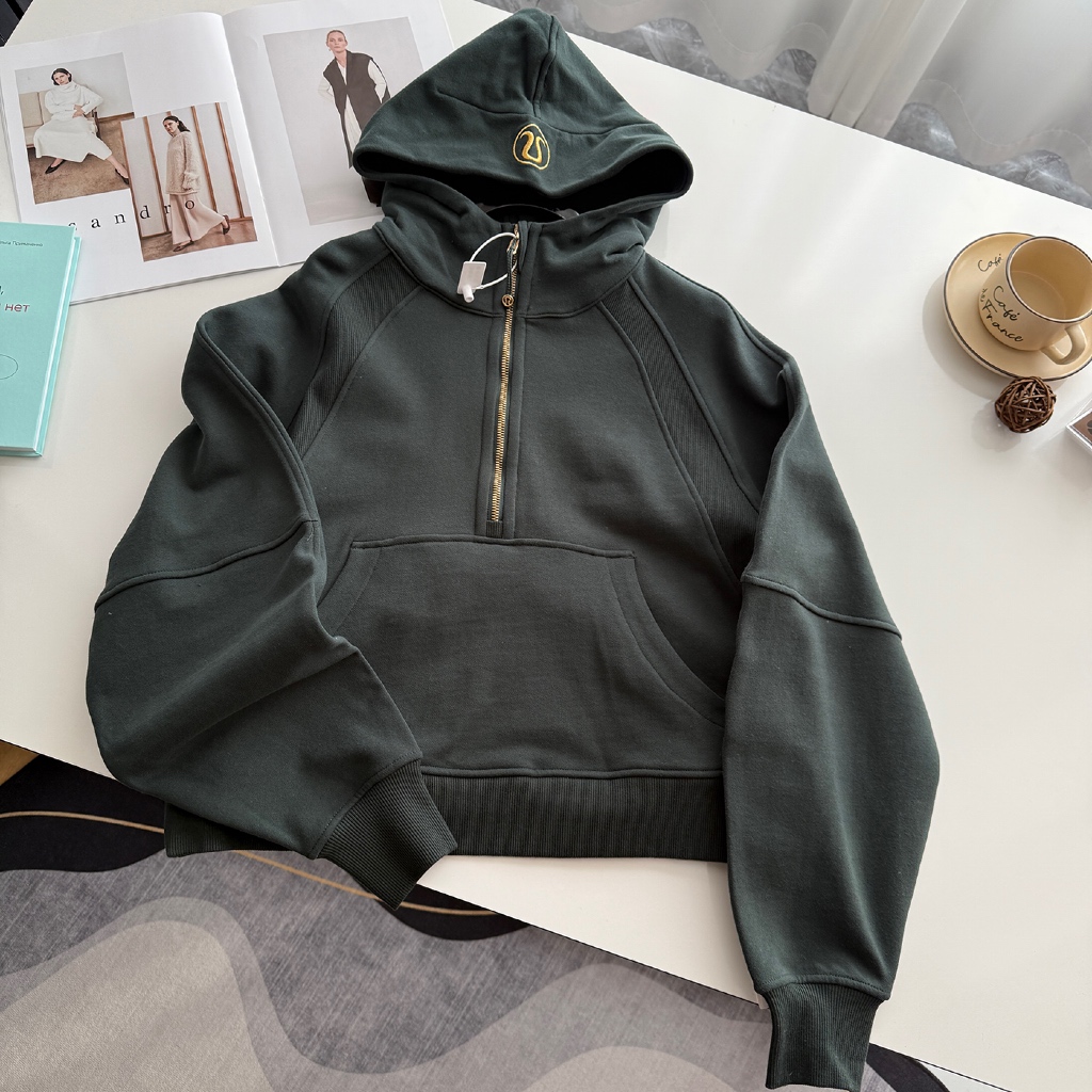lululemon Scuba Oversized Half Zip Hoodie | Shopee Singapore