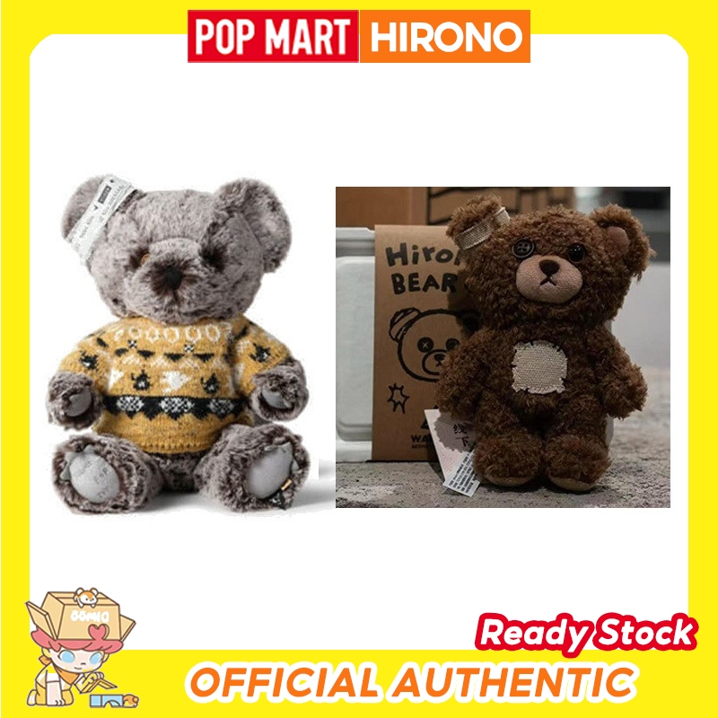 Hirono Living Wild - Snow Frost Plush Bear | Shopee Singapore
