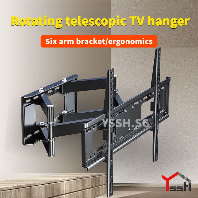 YSSH Universal TV Telescopic Hanger Universal Bracket TV Wall Hanger ...