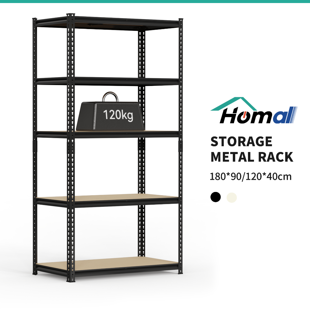 Homall Rack Shelf Storage Metal Heavy Duty High Load Capacity ...