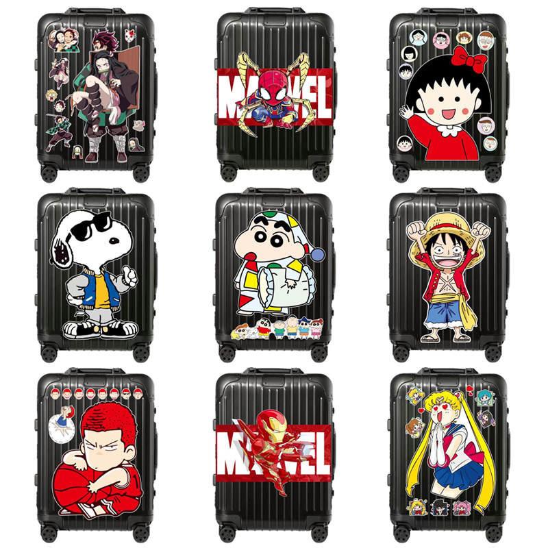 Luggage Big Stickers Waterproof Suitcase Stickers Large Stripe Sticker ...