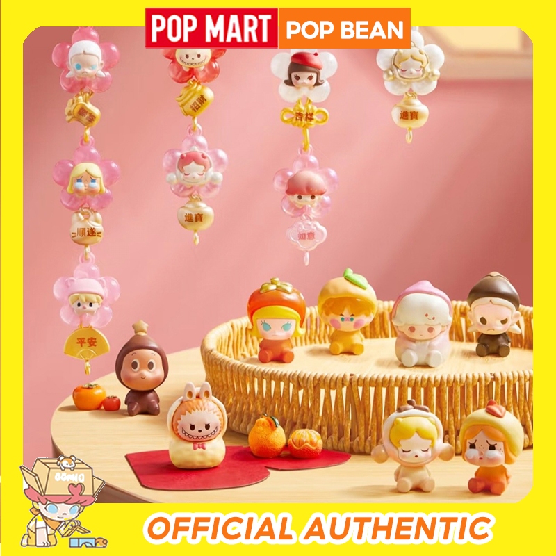 POP MART POP BEAN NEW YEAR Series Blind Box toy MOLLY CRYBABY