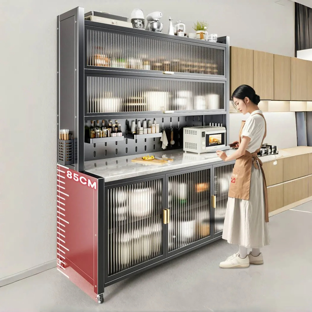 Sintered Stone Kitchen Rack Microwave Oven Rack Multi-Function Kitchen ...