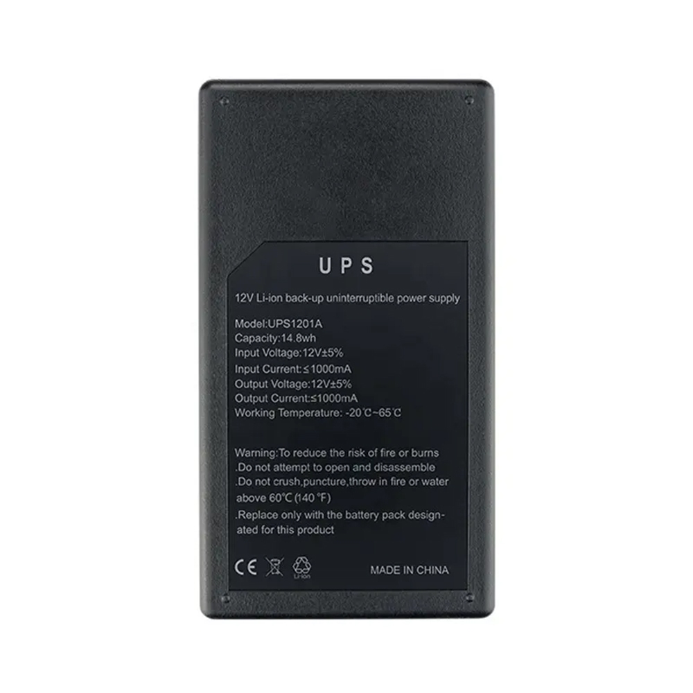 Mini UPS Battery Backup 1202A-22.2wh with 1A 2A 5V-12V for Wifi Routers ...
