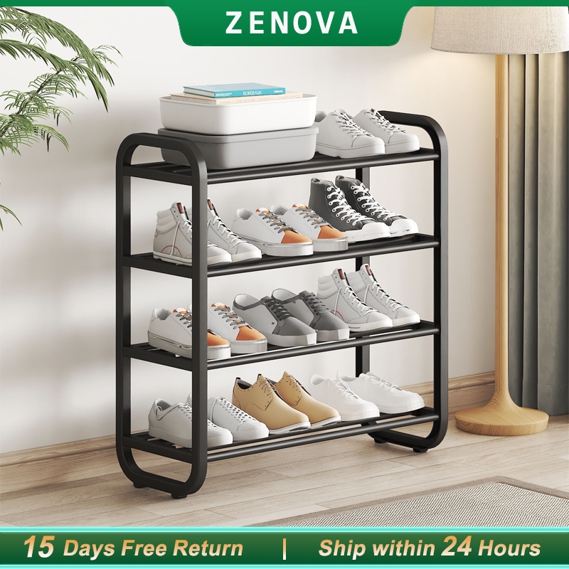 Multi-layer Shoe Rack Outdoor Thick Steel/PP Shoe Organizer Shoe ...