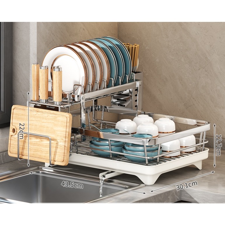 KESOL dish drying rack Small Cupboards Kitchen Shelves Multi-layer ...