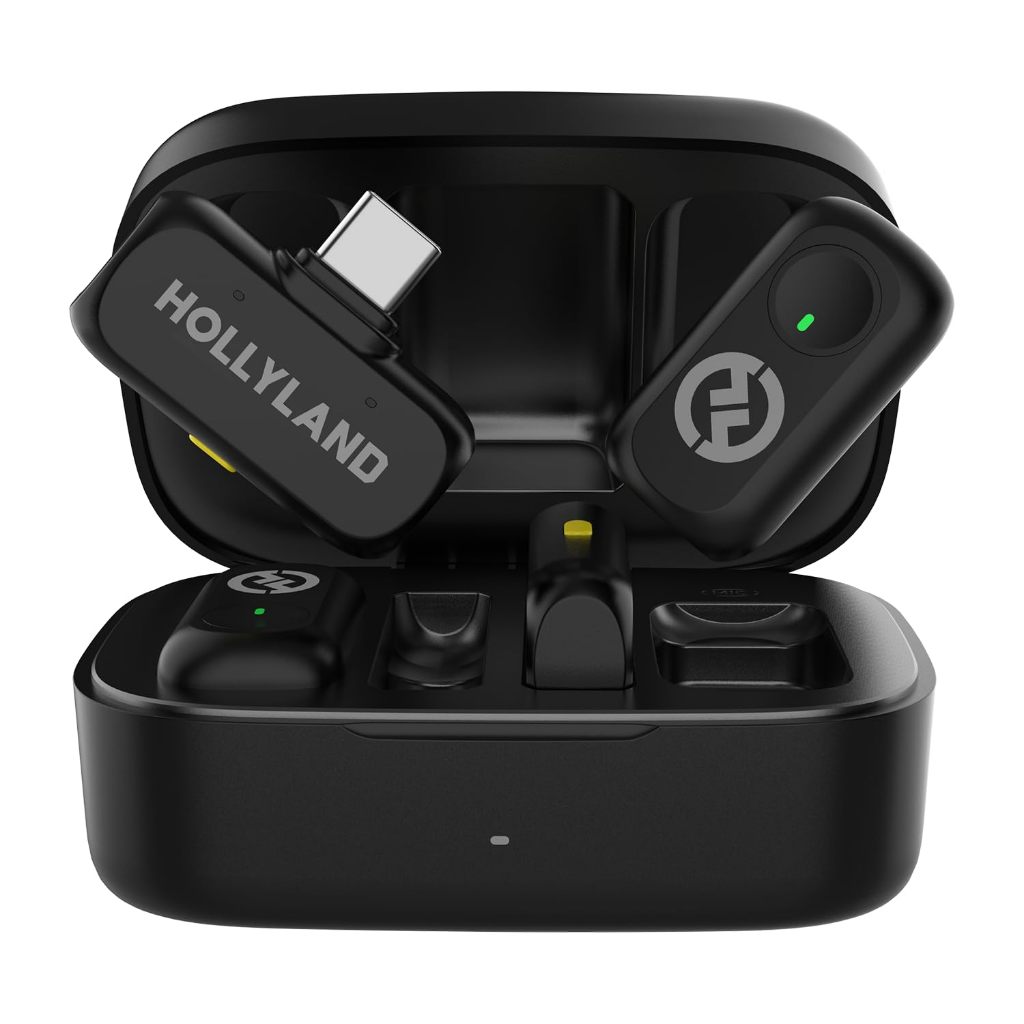 HOLLYLAND LARK A1 Combo ピンマイク Hollyland Lark A1 Combo - Wireless Mini Microphone for iPhone