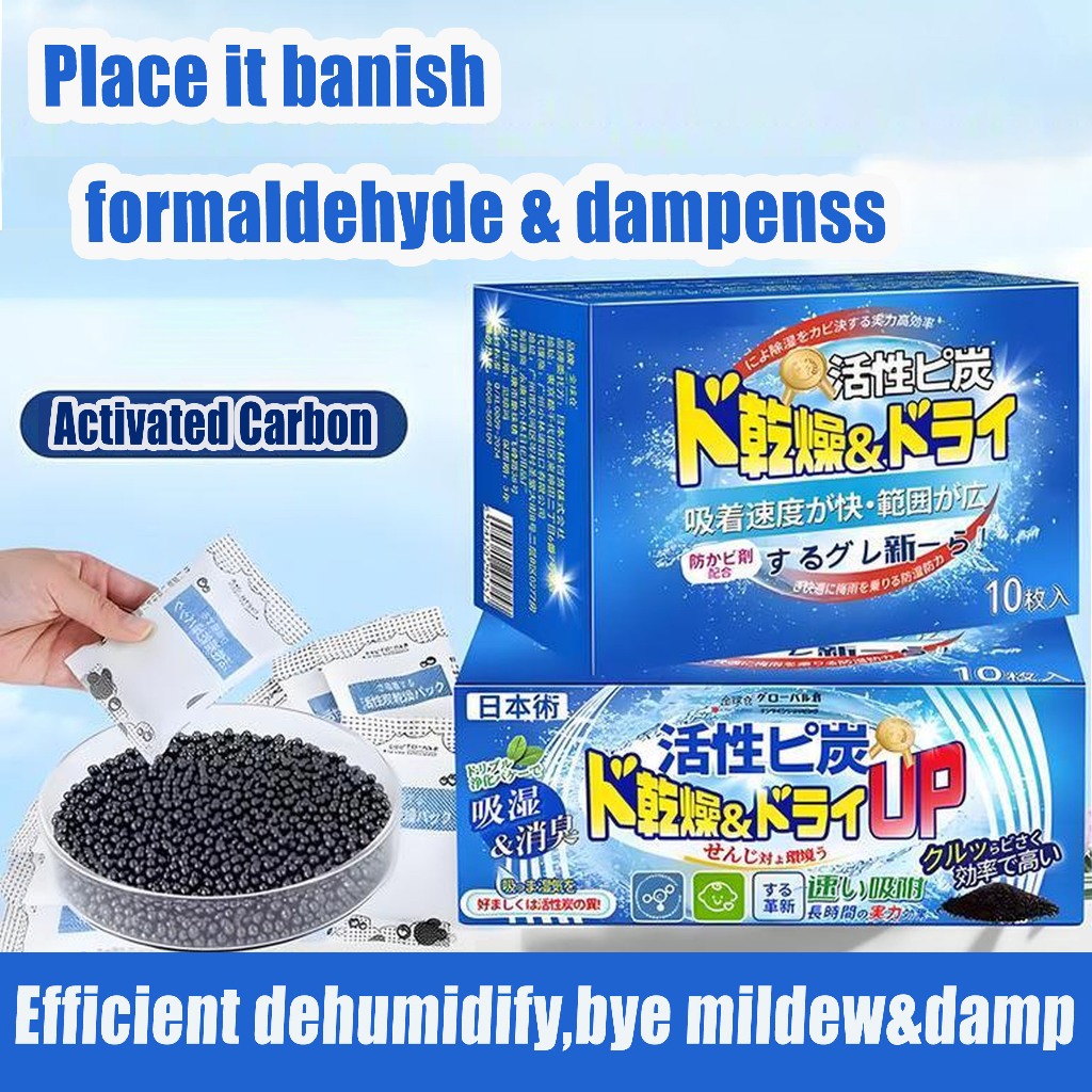 Activated Charcoal Formaldehyde Remover Nano Mineral Crystal Home Air ...