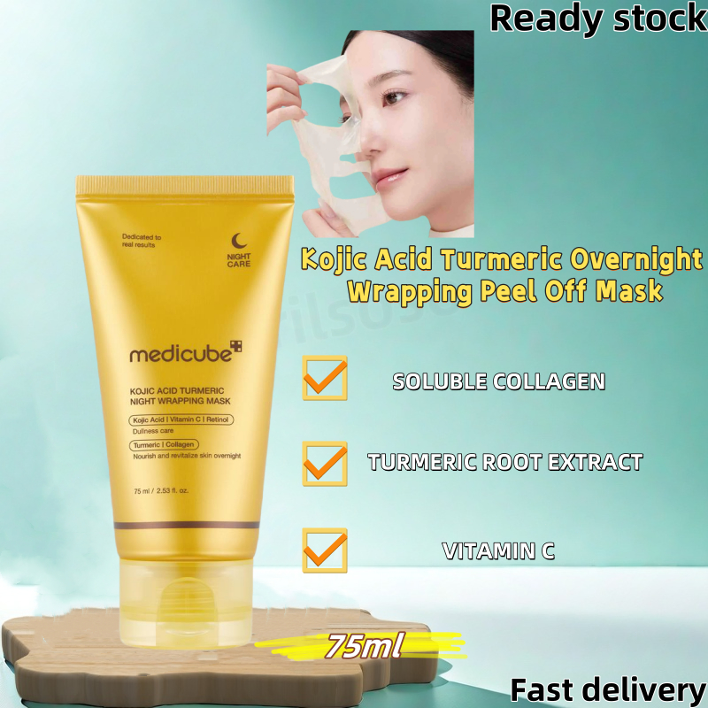 [medicube] Kojic Acid Turmeric Night Wrapping Mask | Overnight Wrapping ...