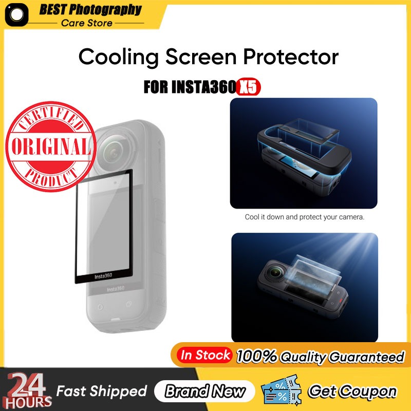 FiTSTILL 9PCS Lens&LCD Screen Protector For Insta 360 Ace