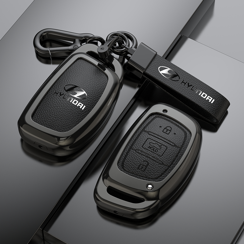 Zinc alloy car keycase for Hyundai Elantra Tucson i40 i30 i20 i10 iX35 ...