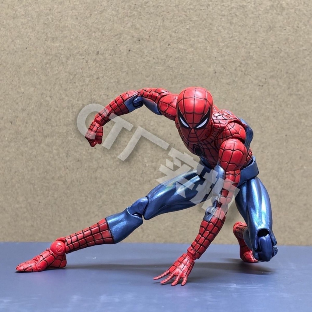 Ct Toys Spiderman Action Figure Mafex 075 The Anazing Spider-Man