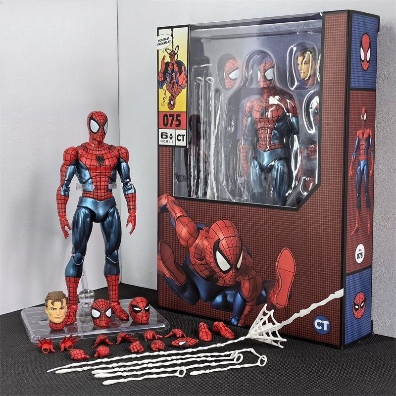 MAFEX No.075 SPIDERMAN COMIC Ver 24個 MAFEX Spider-Man Comic Ver. 155mm Articulated | Collectible