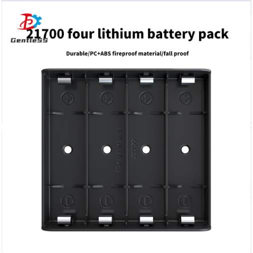 21700 Battery Box DIY Accessory Box 1/2/3/4 Slots with Shrapnel ...