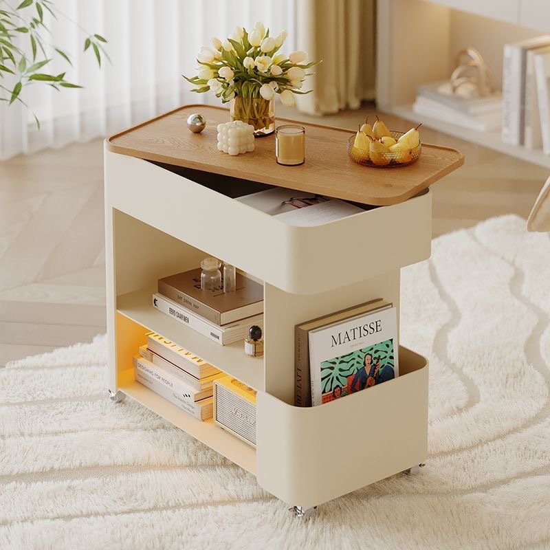 【No assembly required】Metal side table Removable Side Table Living Room ...